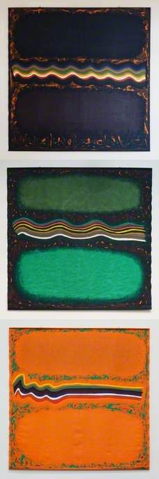 Large Squares One (polyptych) — Bob Brighton