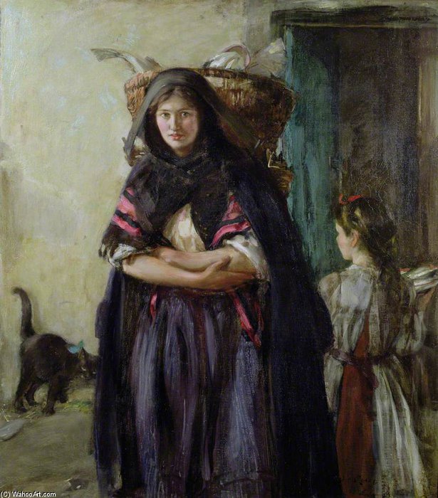 A Newhaven Fishwife — Alexander Ignatius Roche