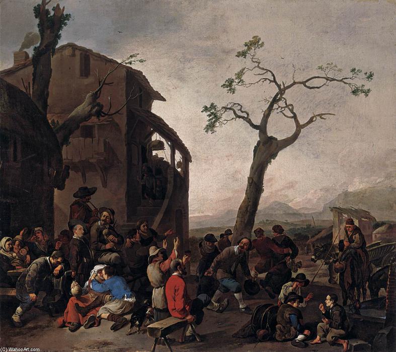Peasants Dancing — Йоханнес Лингельбах