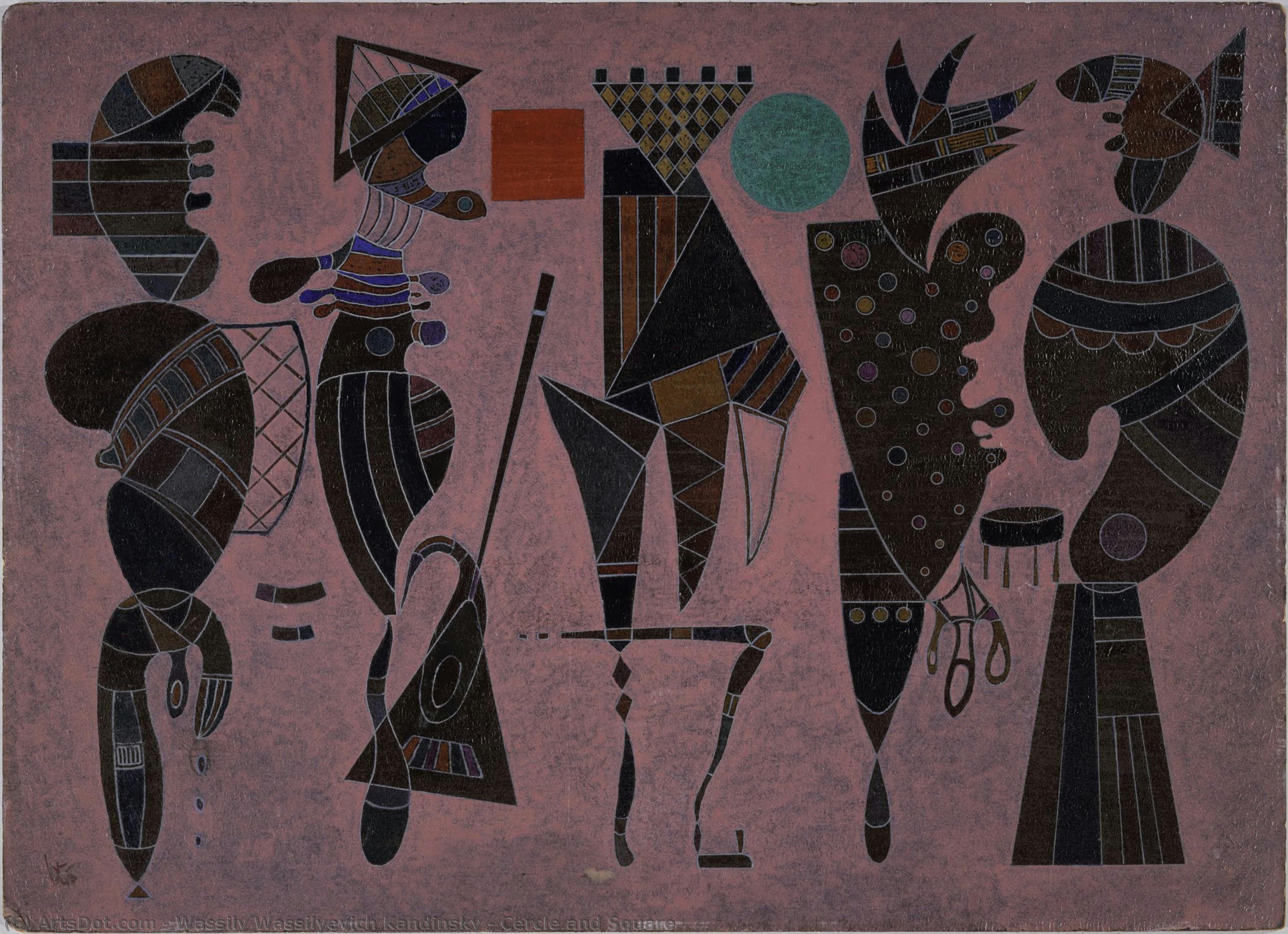 Cercle And Square — Wassily Wassilyevich Kandinsky