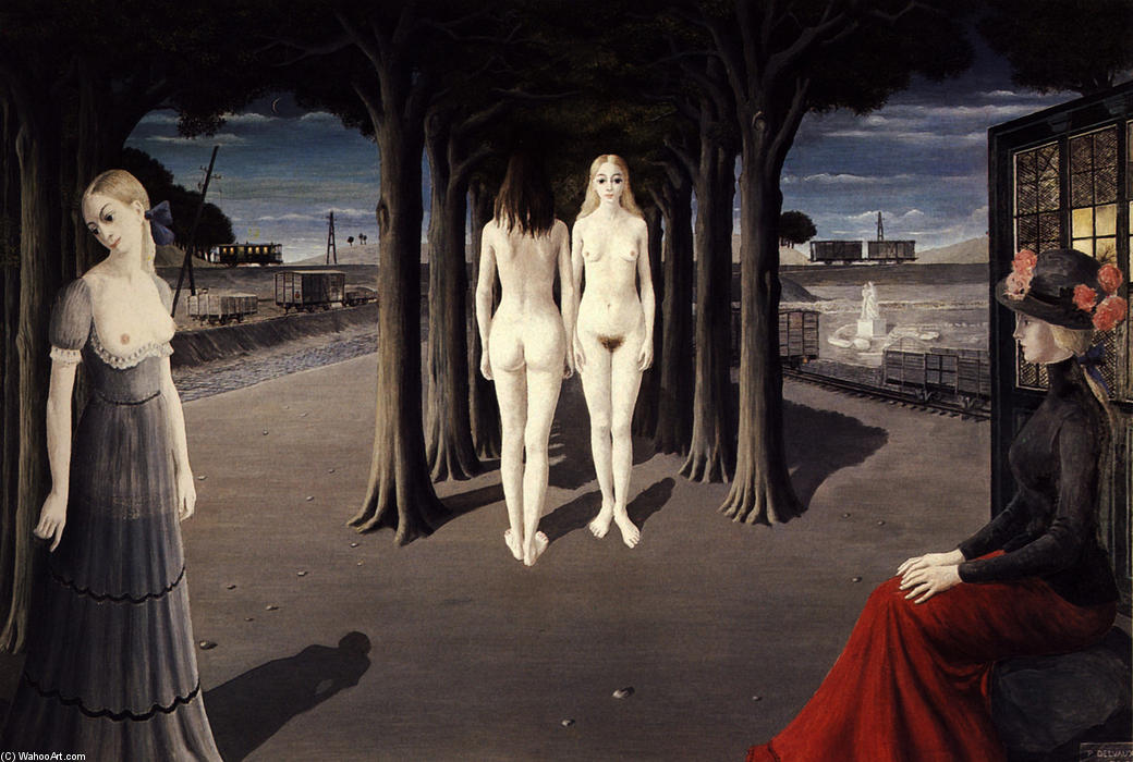Ruins Of Selinunte — Paul Delvaux