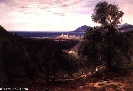 Cannes From Le Cannet — Bernard Walter Evans