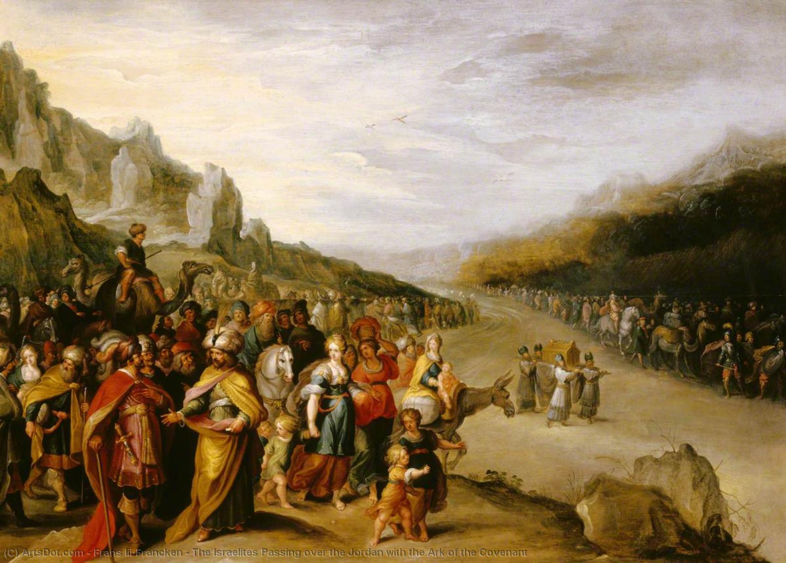 The Israelites Passing Over The Jordan With The Ark Of The Covenant — Frans Iii Francken