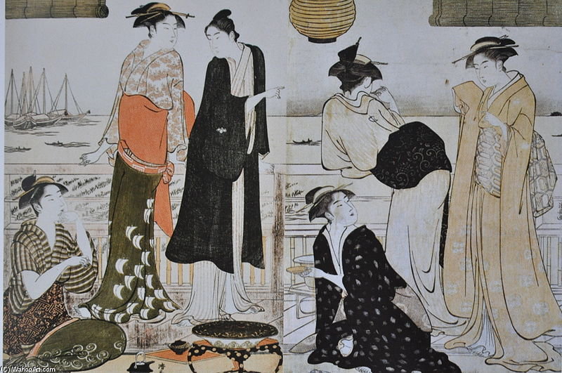 The Sixth Month — Torii Kiyonaga