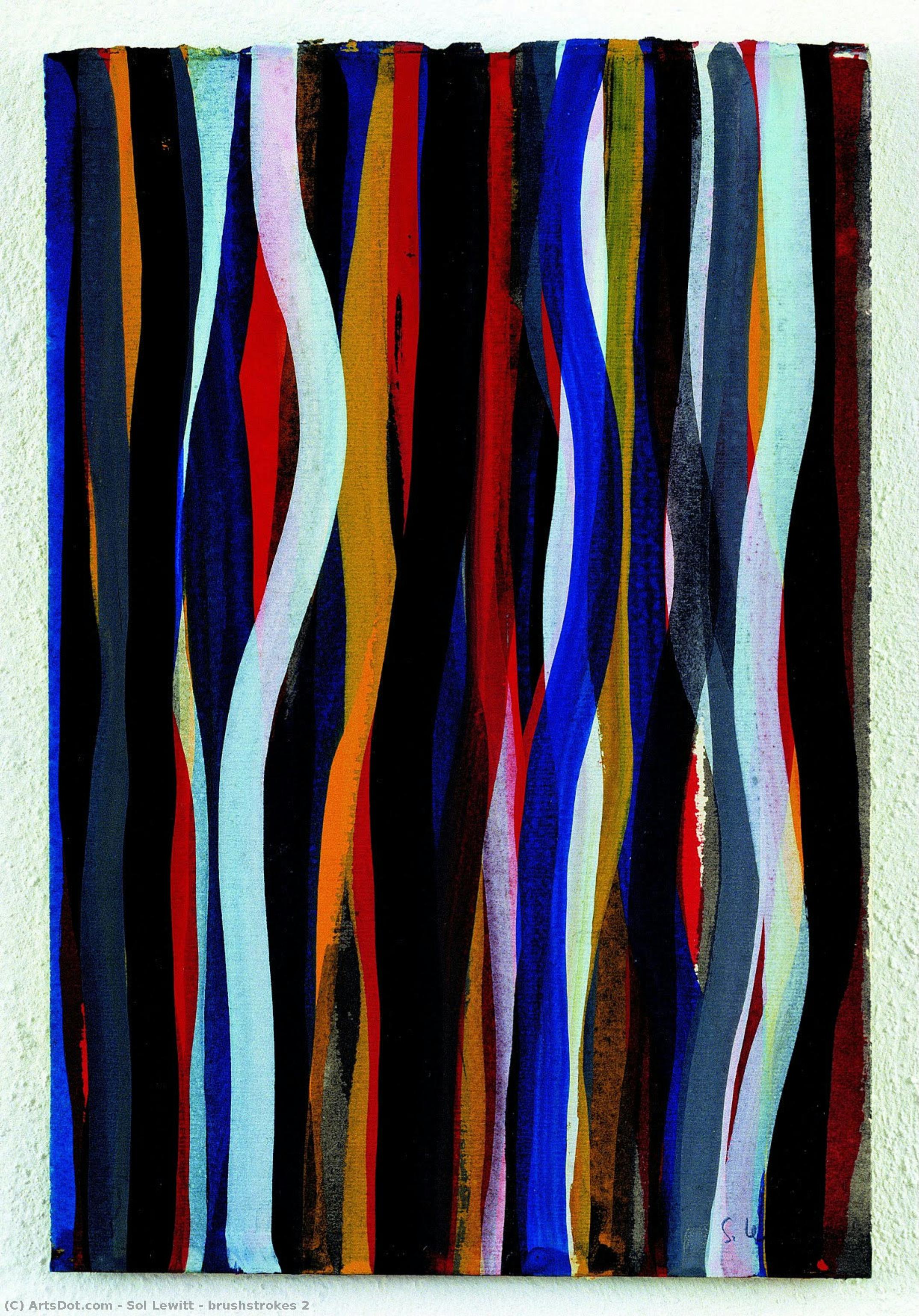 Brushstrokes 2 — Solomon Lewitt