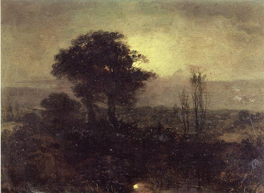 A Moonlight Landscape — Sir Edwin Henry Landseer