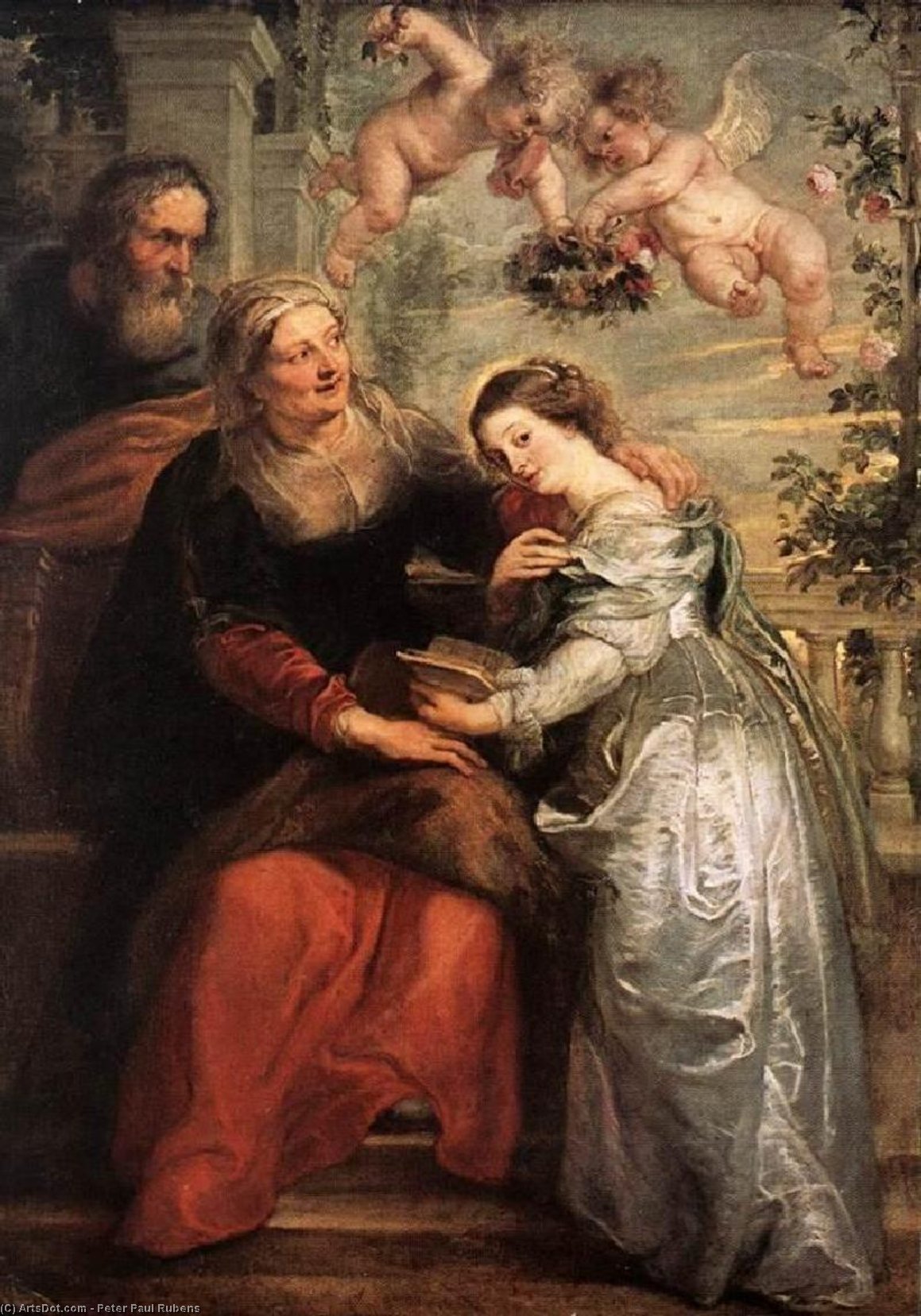 The Adoration Of The Magi (detail)3 — Peter Paul Rubens
