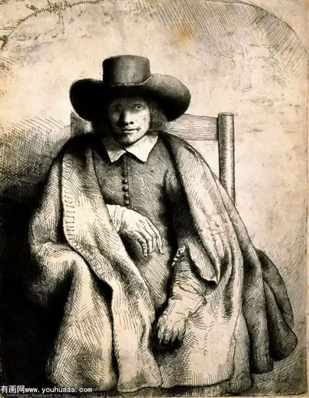 Clement De Jonghe Kupferstecher — Rembrandt Van Rijn