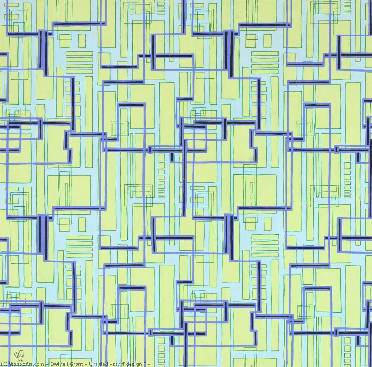 Untitled (scarf Design F ) — Dwinell Grant