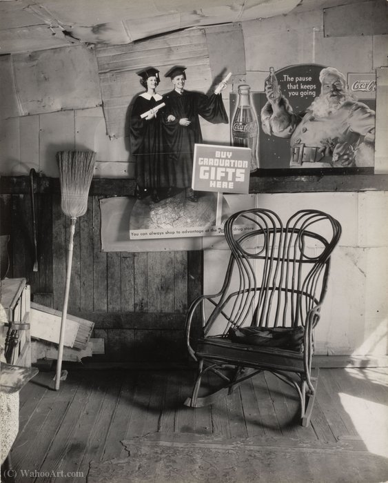 Interior Detail, West Virginia Coal Miner's House — Walker Evans