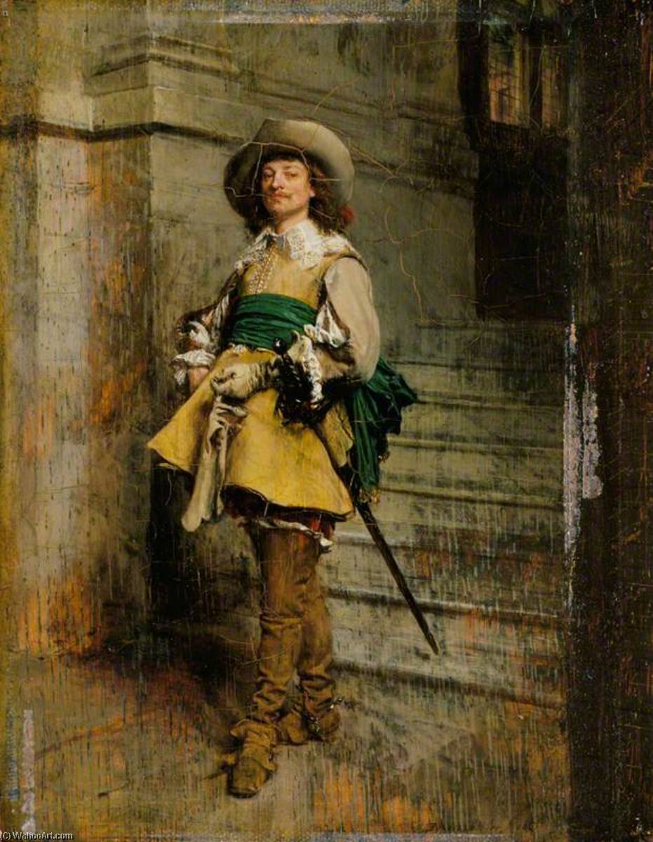 A Cavalier Time Of Louis Xiii — Jean-louis Ernest Meissonier
