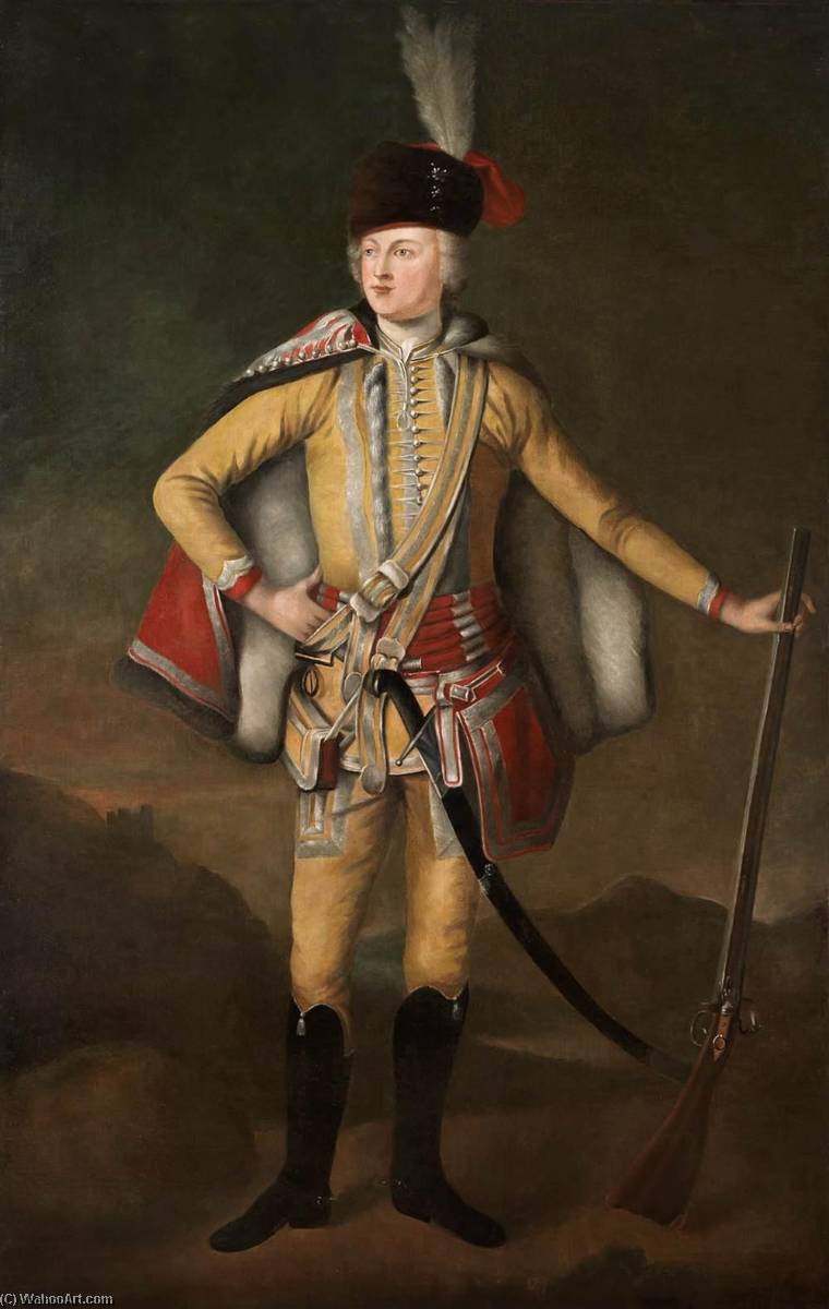 Portrait Of John 20th Earl Of Crawford And Lindsay — Richard Waitt