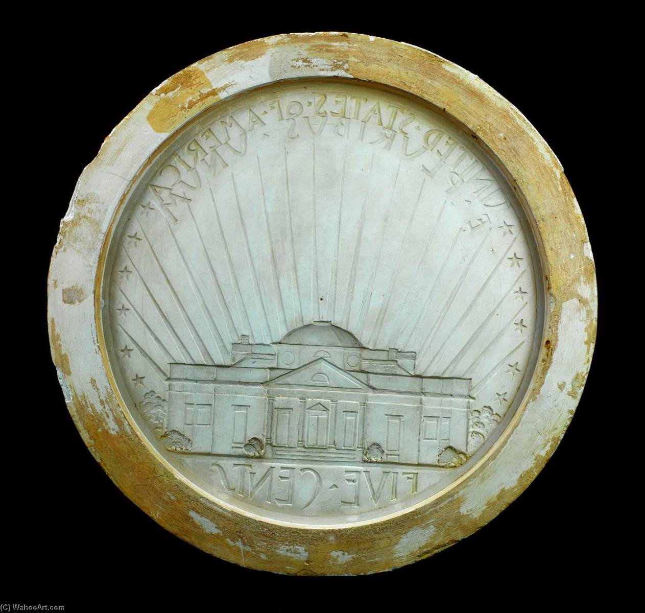 Thomas Jefferson, Nickel, Reverse — Anthony De Francisci