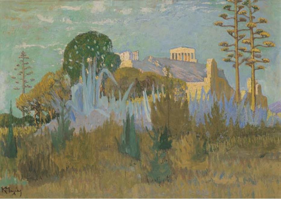 View Of Acropolis — Konstantinos Maleas