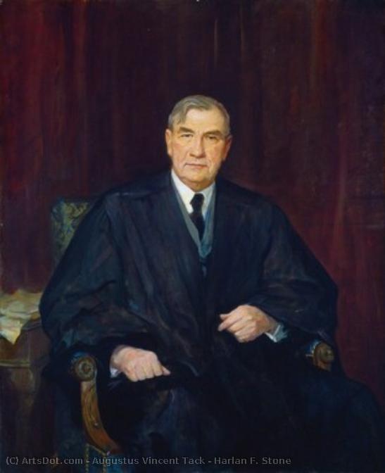 Harlan F. Stone — Augustus Vincent Tack