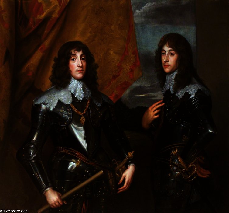 Prince Charles Louis, And Prince Rupert, Of The Palatinate — Sir Anthony Van Dyck