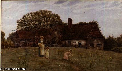 Gathering Spring Flowers — Kate Greenaway