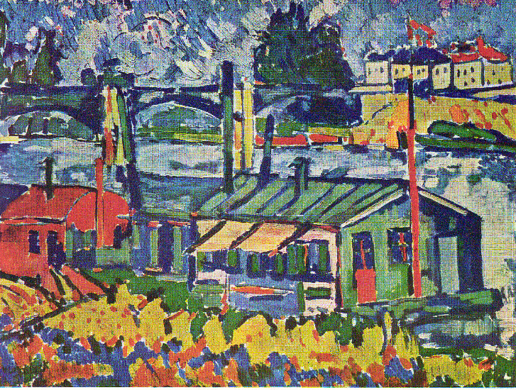The Boat Wash — Maurice De Vlaminck
