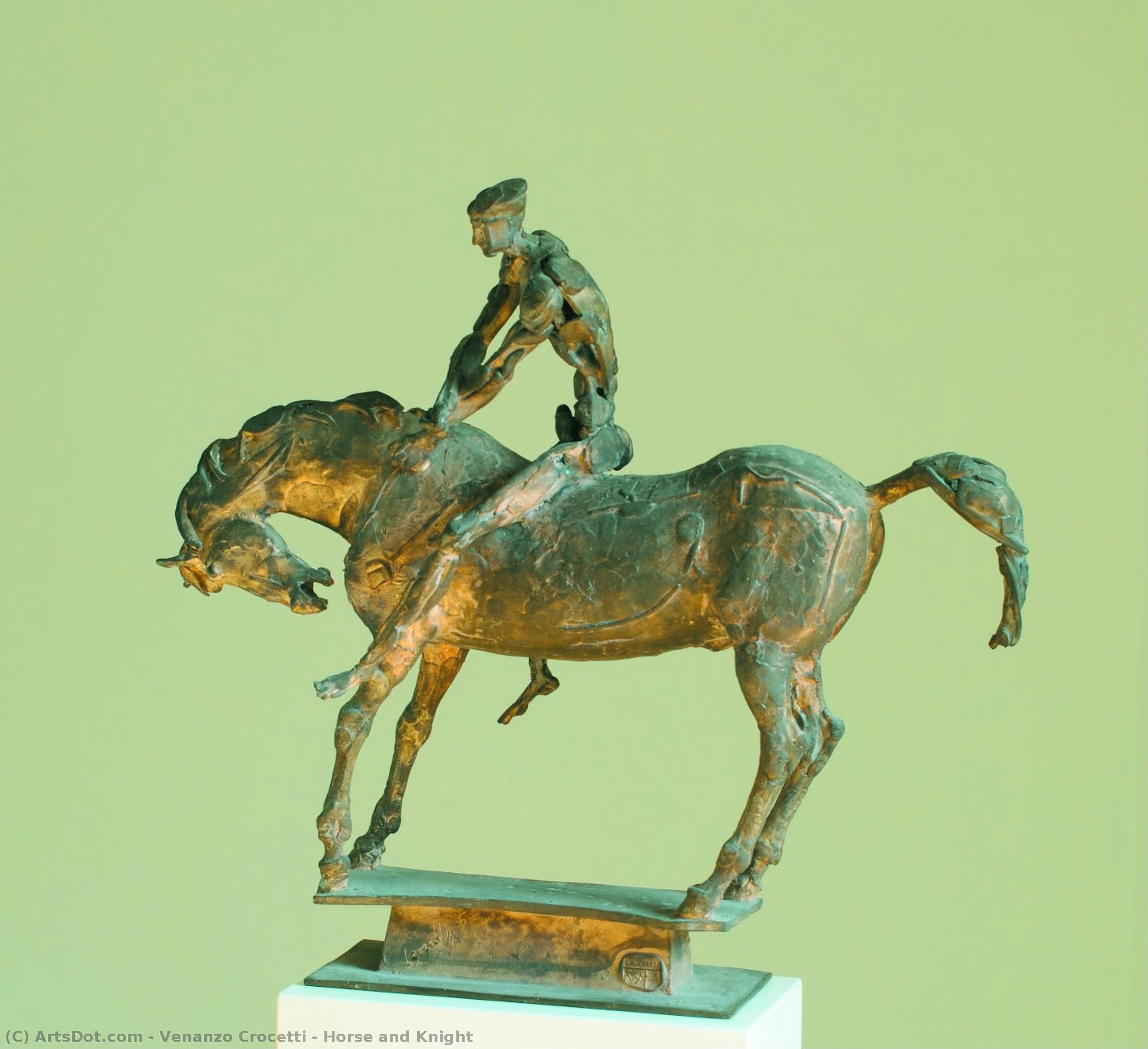 Horse And Knight — Venanzo Crocetti