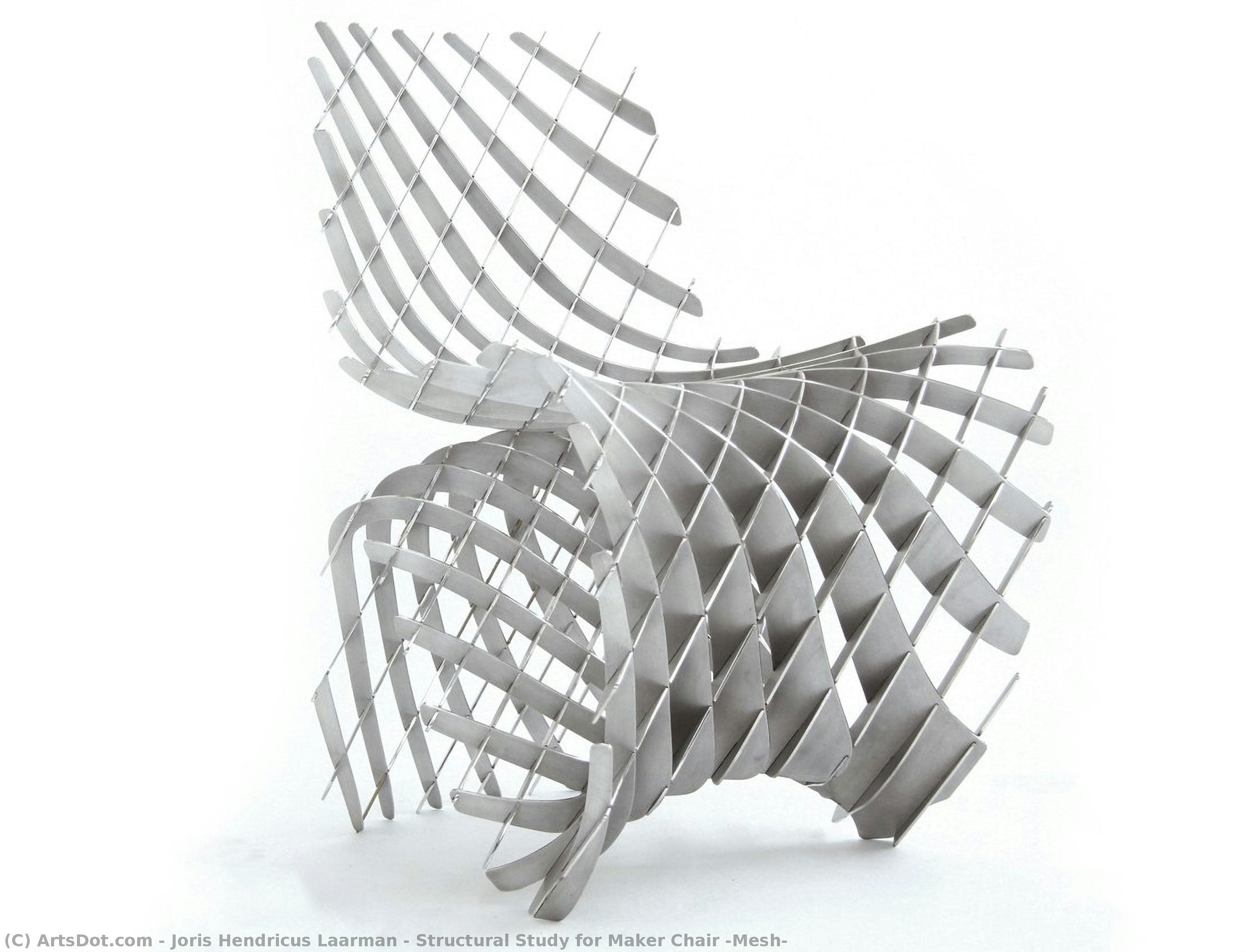 Structural Study For Maker Chair (mesh) — Joris Hendricus Laarman