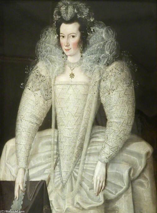 Portrait Of A Lady — Robert Peake The Elder