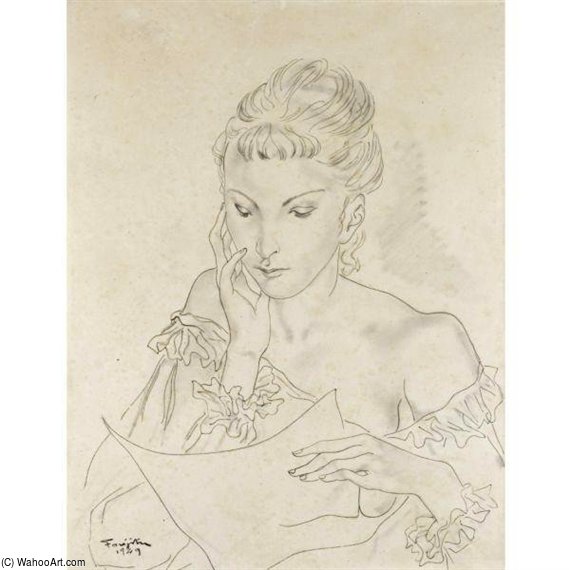 La Lettre — Léonard Tsuguharu Foujita