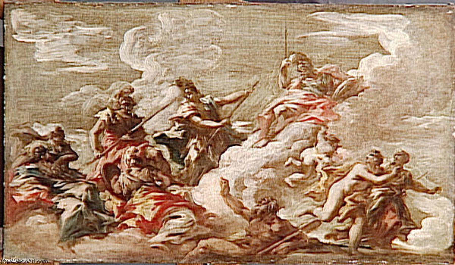 La Lutte Entre L'allemagne Et La France Pour La Conquete Du Rhin — Đovani Antonio Pelegrini