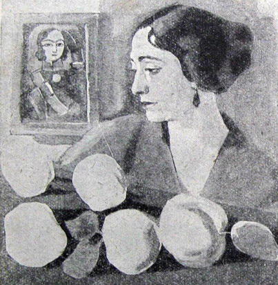 Portrait Of Artist's Wife — Martiros Sarian