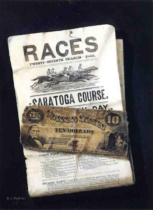 Ten Dollars On The First Race, Saratoga — Nicholas Alden Brooks