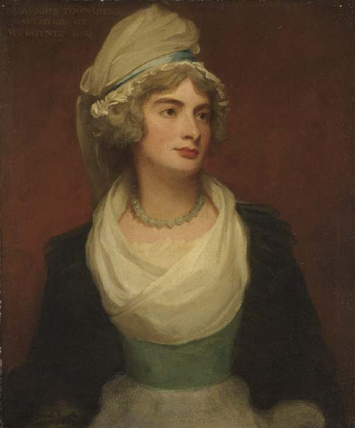 Portrait Of Georgiana Anne, Lady Townshend — Џорџ Ромејн