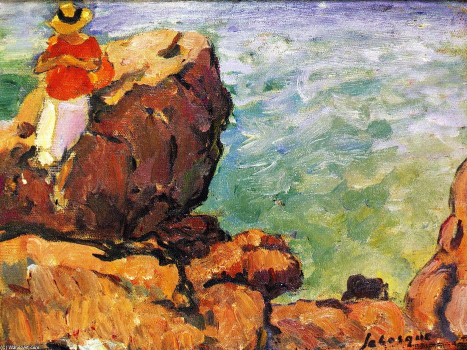 Woman On The Rocks — Henri Lebasque