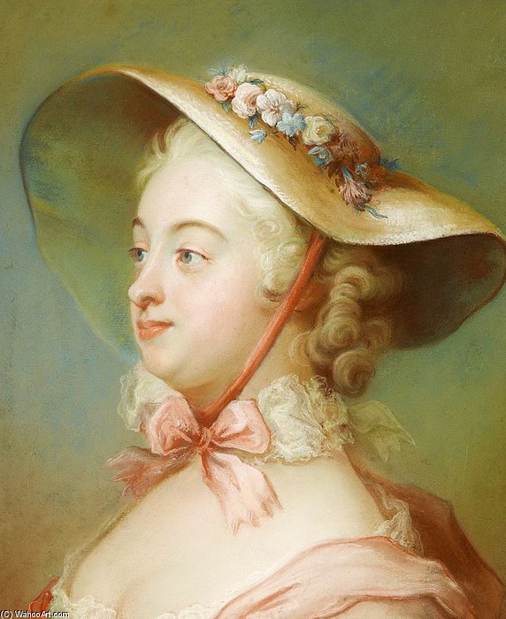 Portrait Of Juliana Dorotea Henck — Gustaf Lundberg