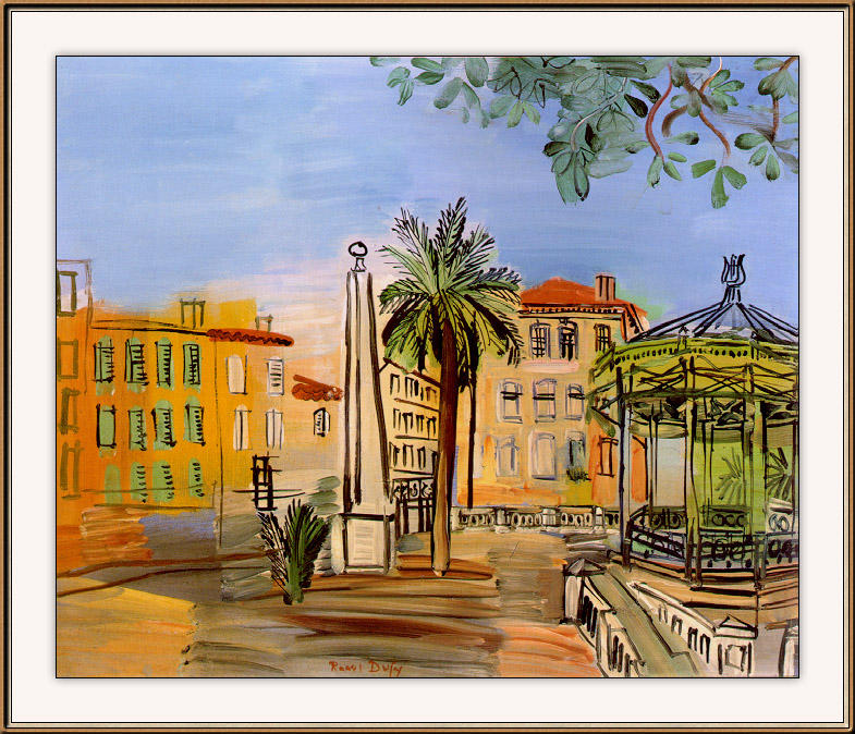 The Square In Hyeres — Raoul Dufy