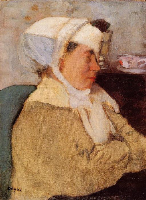 Woman With A Bandage — Edgar Degas