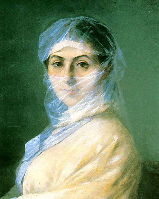 Portrait Of The Artist's Wife — Ivan Konstantinovich Aivazovsky