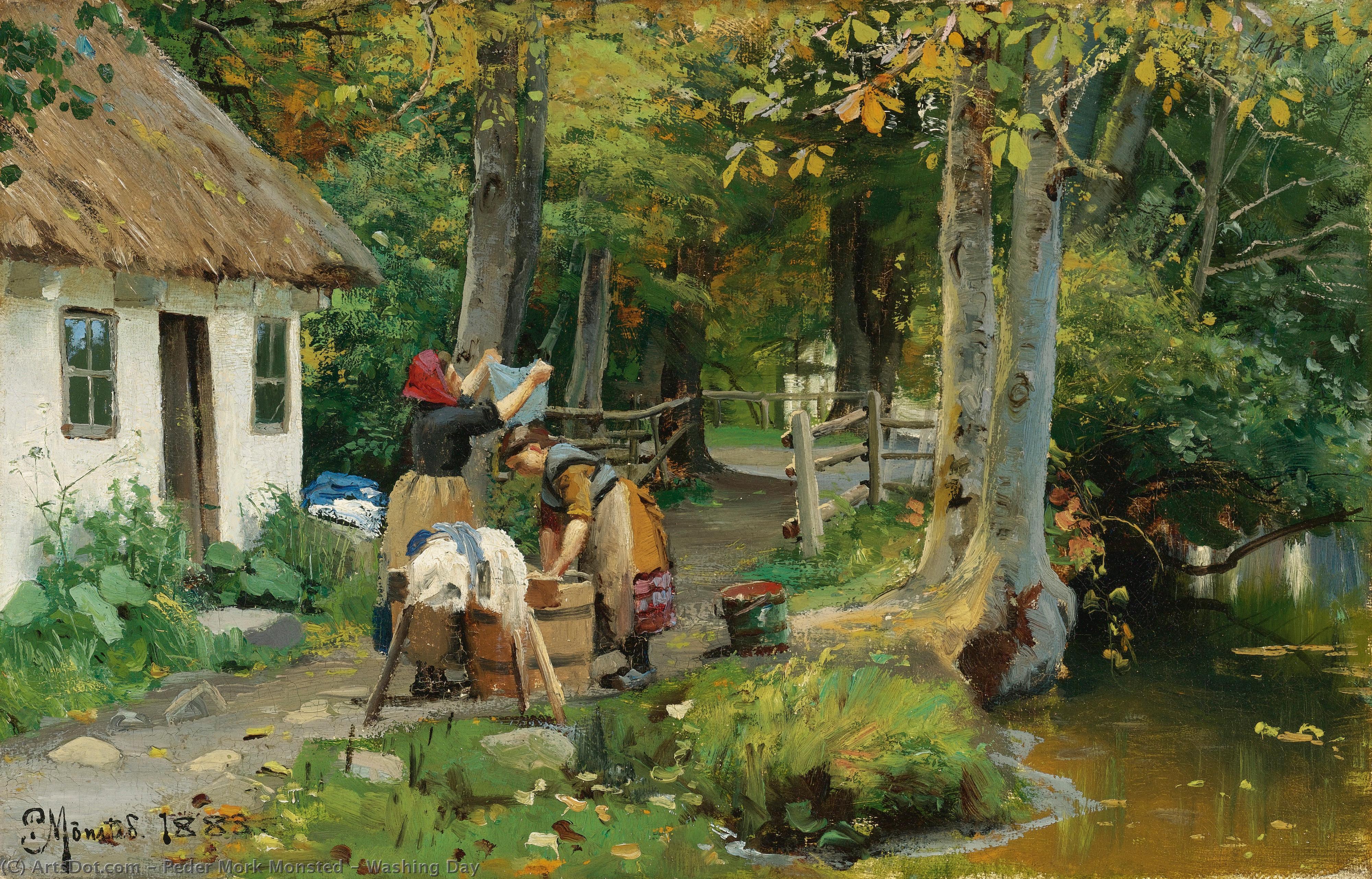 Washing Day — Педер Мёрг Монстед