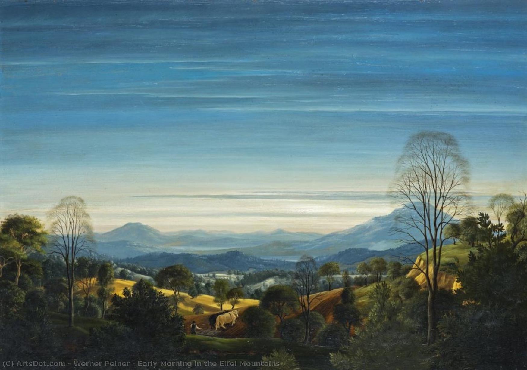 Early Morning In The Eifel Mountains — Werner Peiner