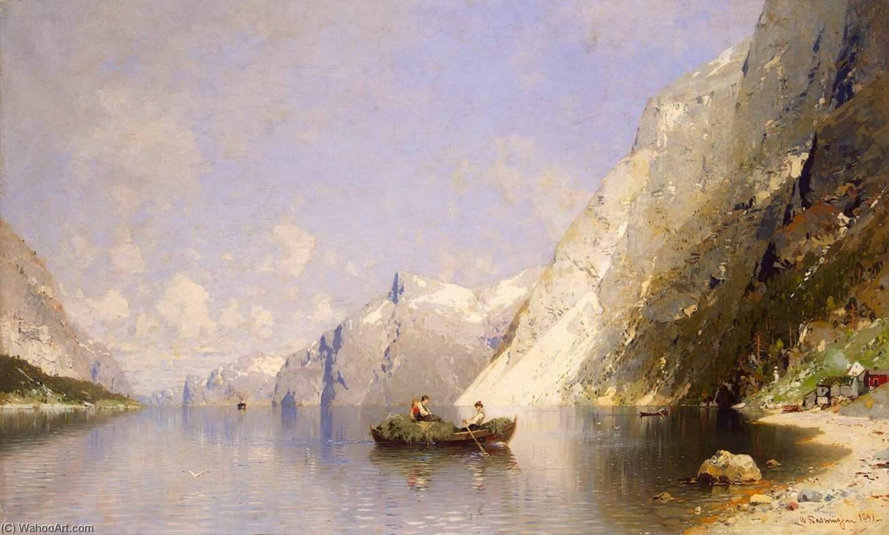 Fjord In Norway — Georg Anton Rasmussen