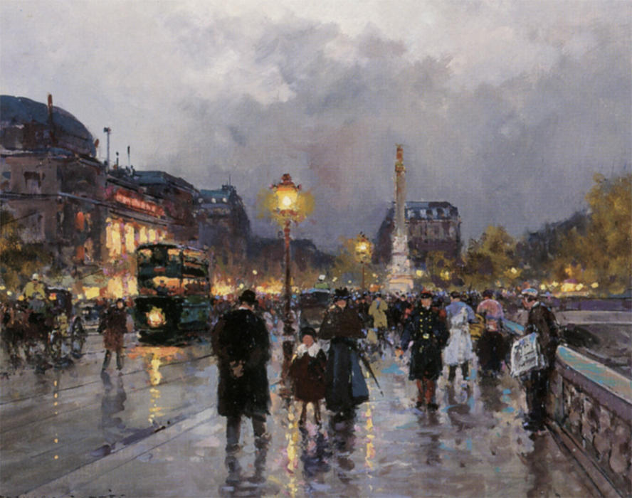Place Du Chatelet — Edouard Cortès