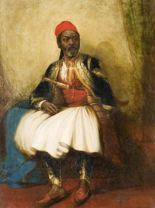 Portrait Of A Moor In National Costume — Thomas Kent Pelham