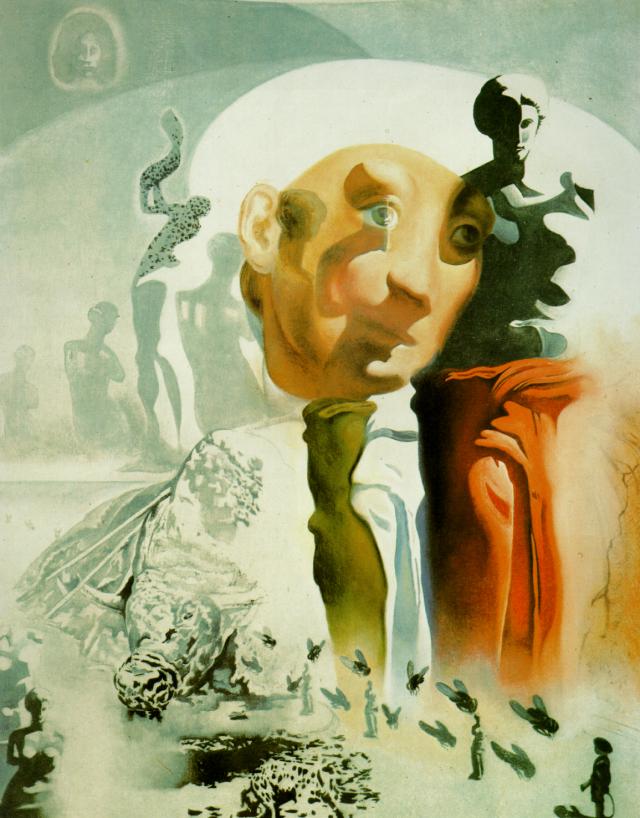 The Face, 1972 — Сальвадор Дали