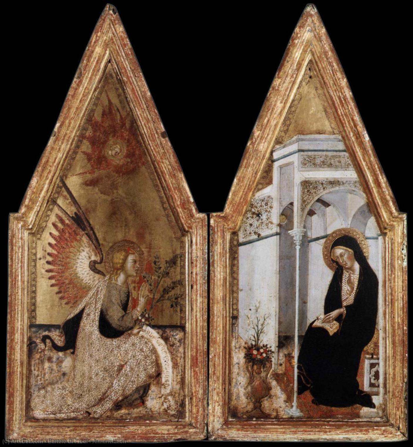 Annunciation — Бартоло Ди Фреди