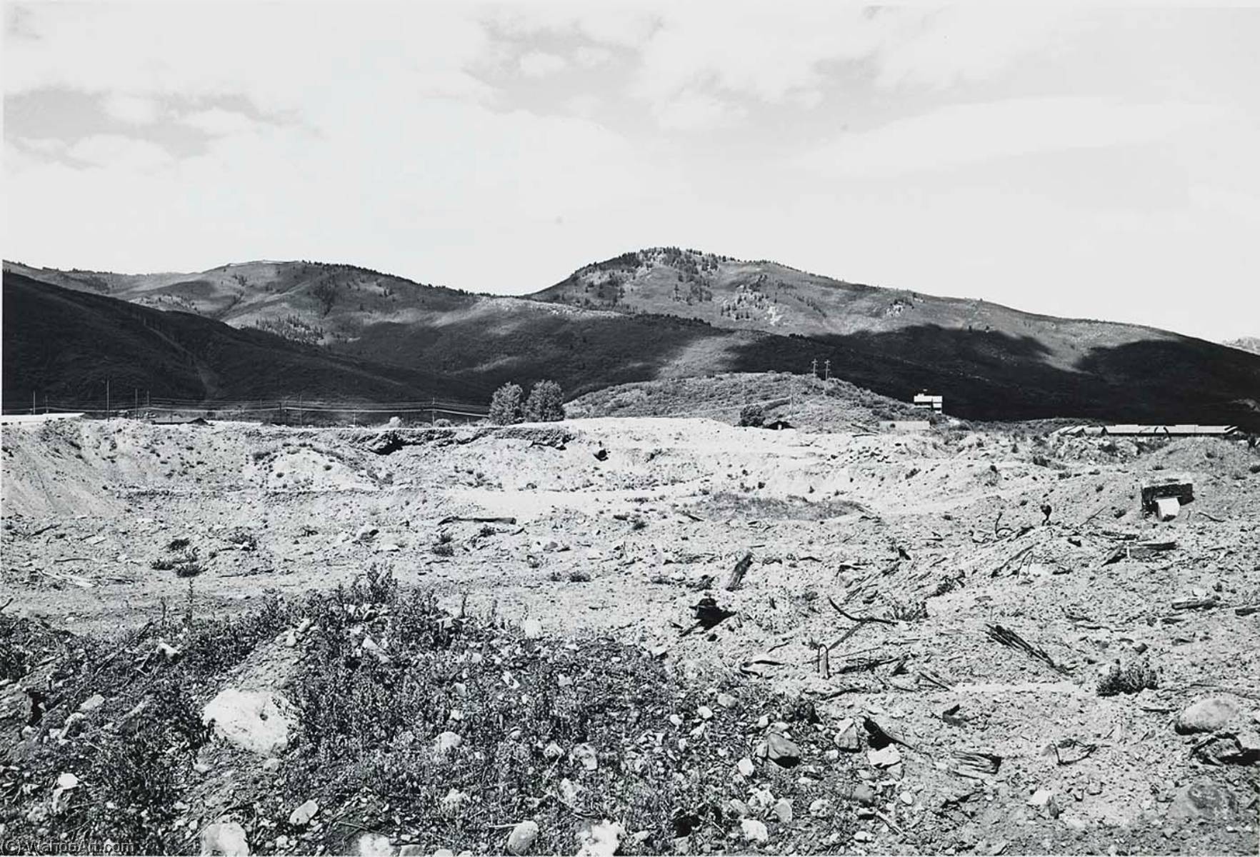Park City 12. Between West Sidewinder Drive And State Highway 248, Looking West — Lewis Baltz