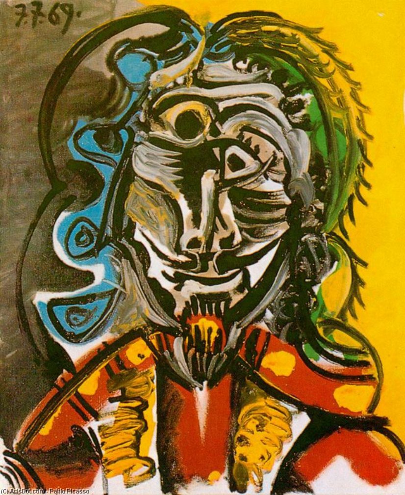 Bust Of A Man 3 — Пабло Пикасо
