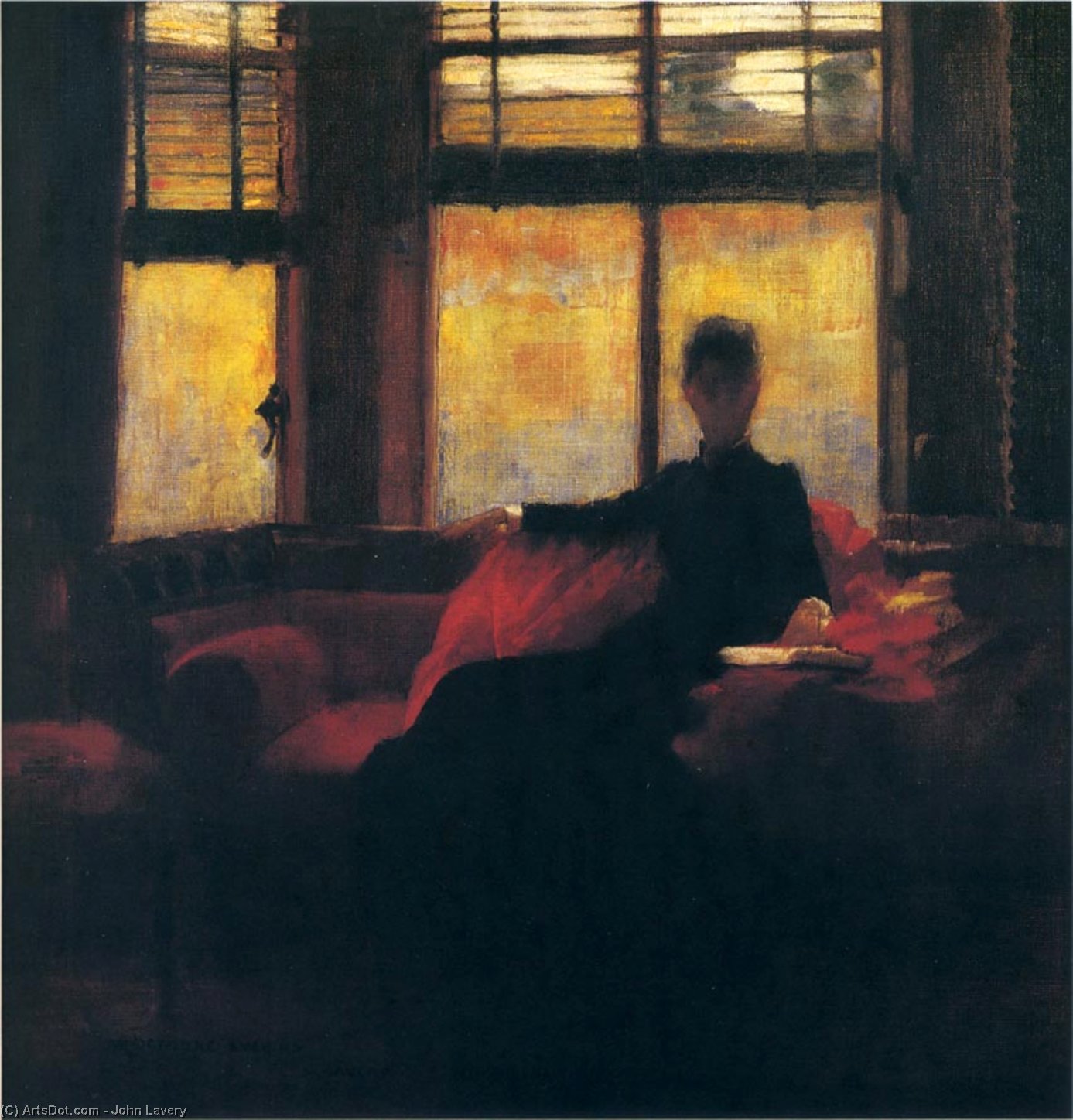An October Evening — Sir John Lavery