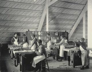 Manual Training At The Whittier — Frances Benjamin Johnston