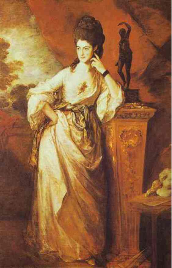 Penelope, Viscountess Ligonier — Thomas Gainsborough