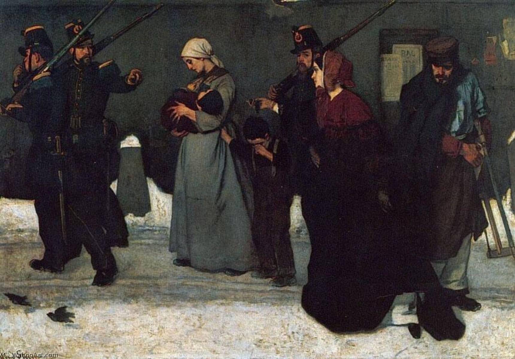 The Hunters Of Vincennes (also Known As What Is Called Vagrancy) — Alfred Émile Léopold Stevens