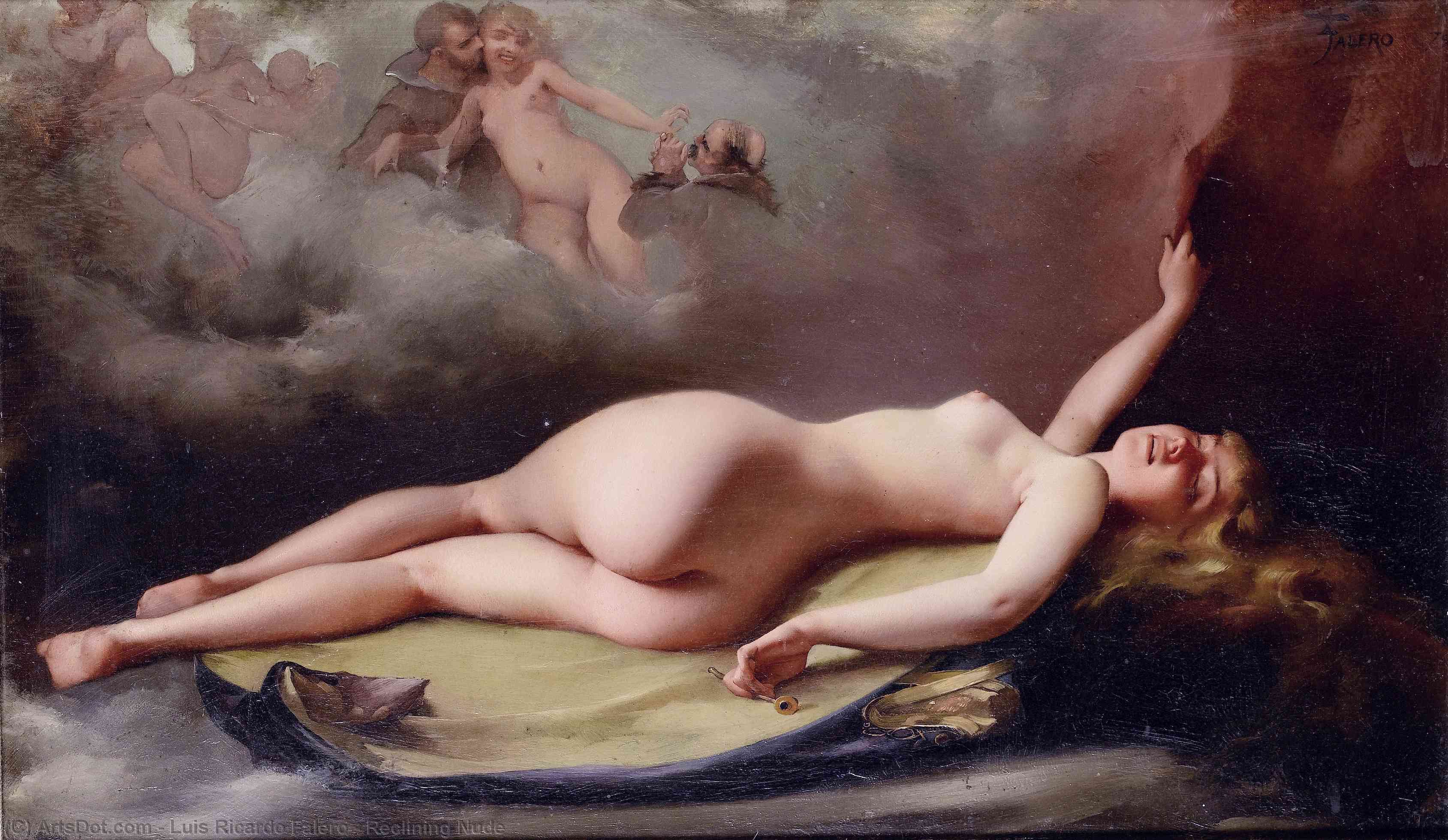 Reclining Nude — ルイス・ファレロ