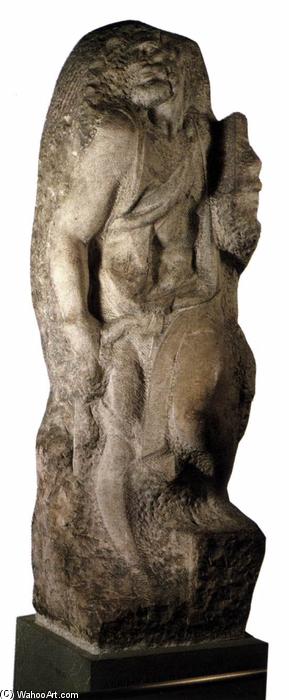 St Matthew — Michelangelo Buonarroti